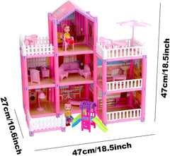 162 Pieces Doll House Building Toys In Pakistan