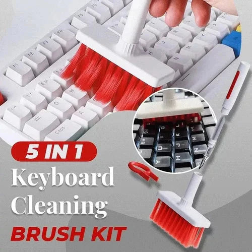 5 In 1 Gadgets And Keyboard Cleaning Brush In Pakistan