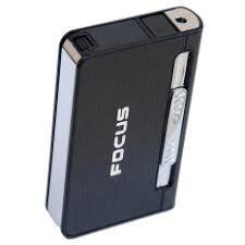Automatic Cigarette Case Box 10PCS Cigarette Capacity Can Suit For Lighter Metal Box In Pakistan