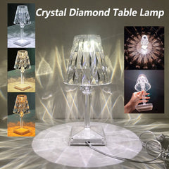 Crystal Diamond Table Lamp In Pakistan
