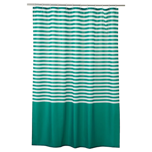just ikea VADSJÖN Shower Curtain - Dark Green180x200 cm ikea in pakistan