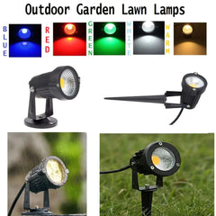 Outdoor LED Garden Spike light COB LED light ( Random Colour ) In Pakistan