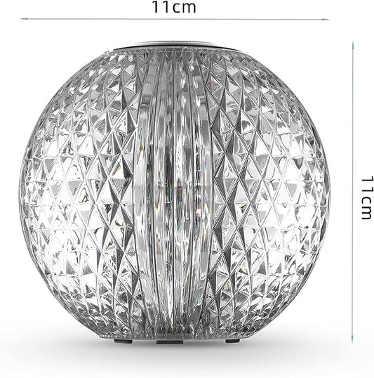 Round Crystal Table Lamp In Pakistan