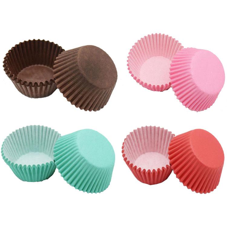 10Pcs Baking Muffin Cake Cupcake Cases Greaseproof Paper Cake Cups Multicolor In Pakistan