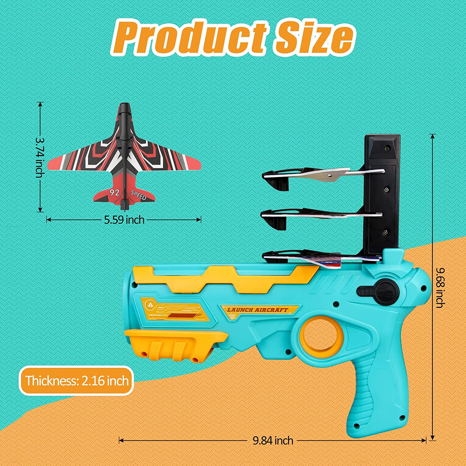 Aircraft Battel Toy Gun | Flying Launcher In Pakistan