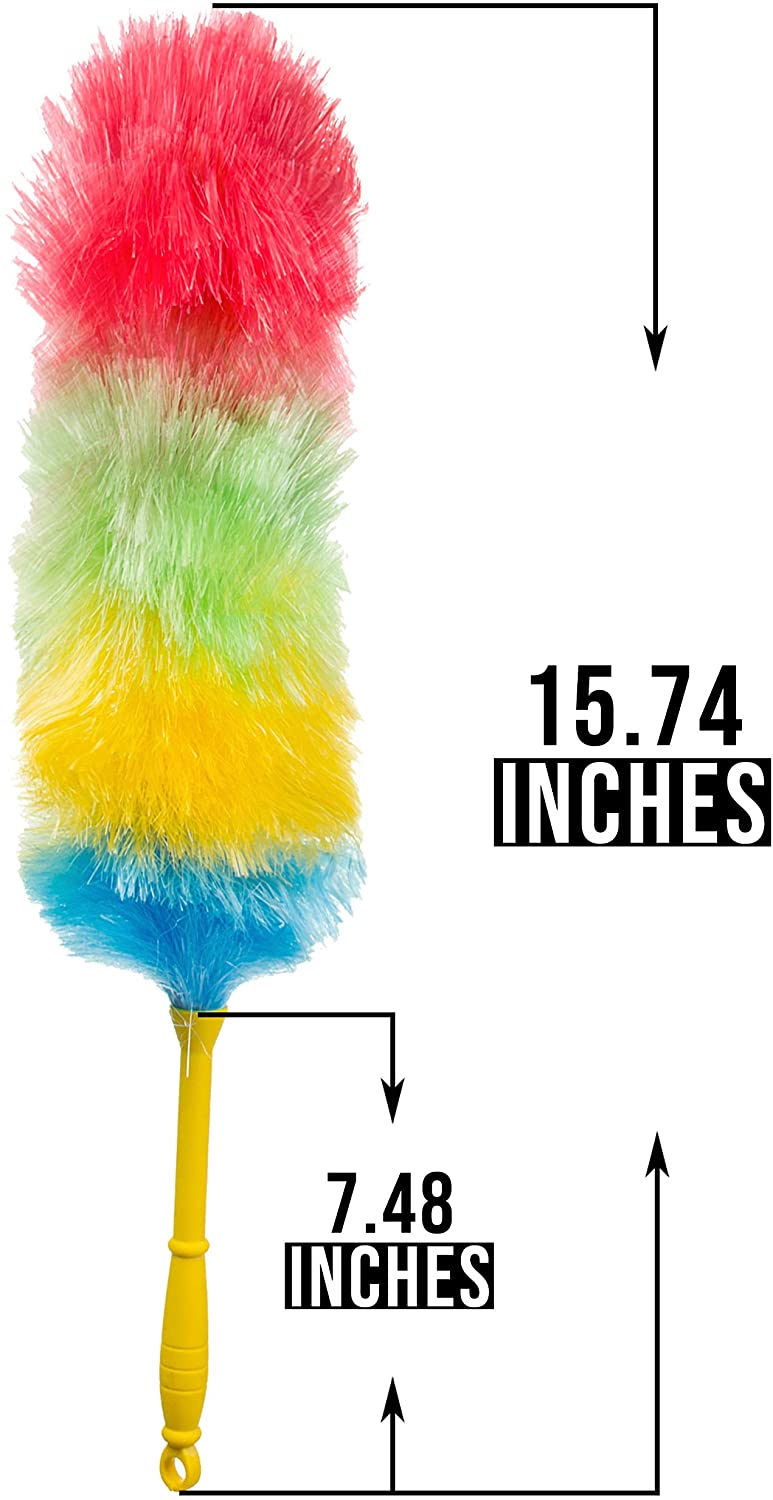 Feather Duster Anti Static with Long Handle Cleaning Tools In Pakistan