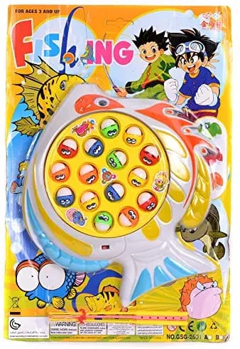 Fishing Fish Game Kids Toy (15 Fishes, 4 Players) In Pakistan