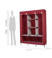 High Capacity 3 Door Folding Wardrobe Cupboard In Pakistan