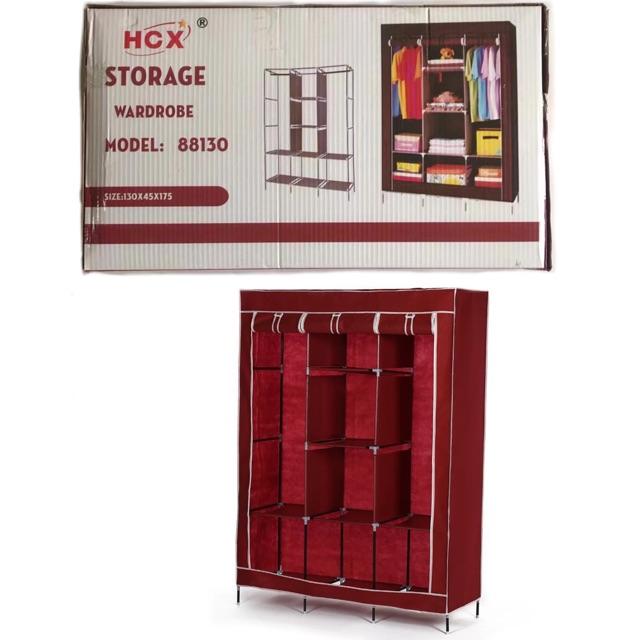 High Capacity 3 Door Folding Wardrobe Cupboard In Pakistan