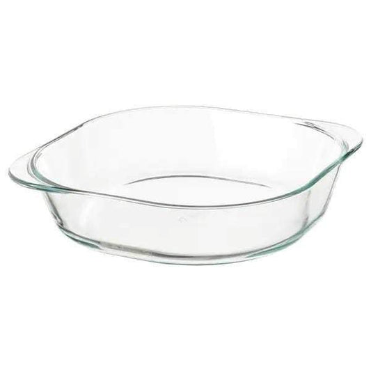 just ikea Oven Dish Clear Glass - 24.5x24.5 cm ikea in pakistan