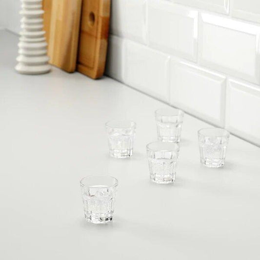 IKEA POKAL SNAPS GLASS PACK OF 6 - CLEAR GLASS 5 cl In Pakistan Just e-Store