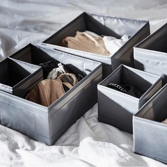 just ikea IKEA SKUBB Box - Set of 6 - Dark Grey ikea in pakistan