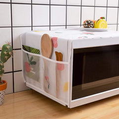 Kitchen Microwave Oven Dust Cover Printer Oil Proof Dustproof Decorative Storage Bags In Pakistan
