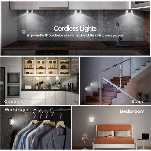 LED Wireless Tap Touch Closets Cabinets Light In Pakistan