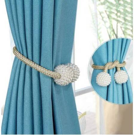 Magnetic Balls Curtain Clips 2pcs In Pakistan