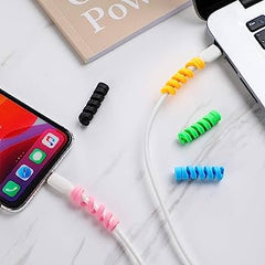 Silicone Cable Protector ( Pack Of 4 ) In Pakistan