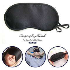 Sleeping Eye Mask with Adjustable Strap Black In Pakistan