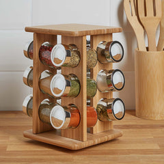 Spice Rack with 16 Jars In Pakistan