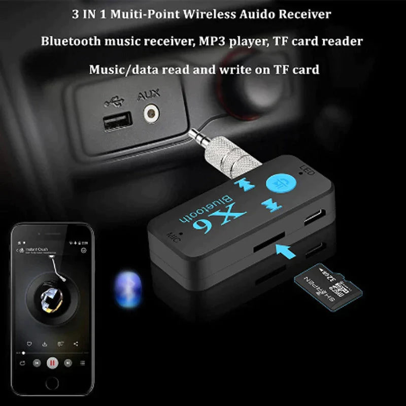 Streaming Wireless Car Bluetooth Receiver 3.5 mm In Pakistan